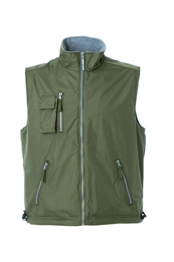 Gilet Gilet James Ross C. Nylon  foderato in pile Portugal