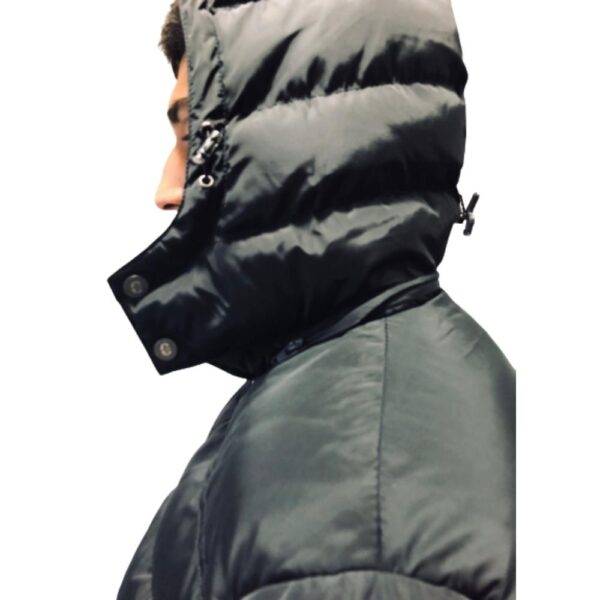 CLOTHING DISCOUNTS PADDED COVERI JACKET WITH ADJUSTABLE HOOD