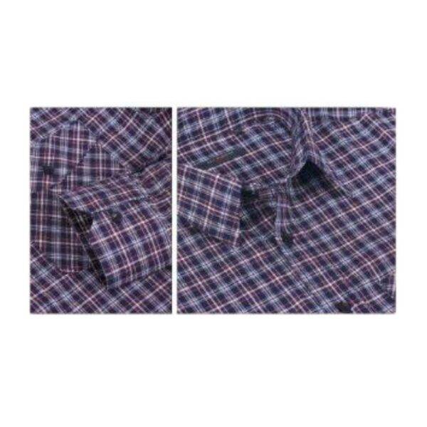 Mens' and womens' shirts CHECKERED MENS’ SHIRT IN PURE COTTON