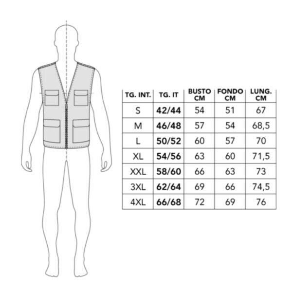 VESTS MENS MICROFIBRE VEST SEA BARRIER LEDENS