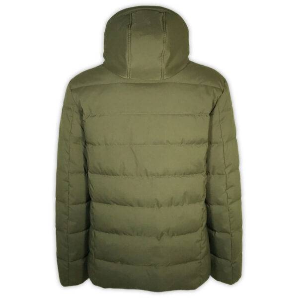 JACKETS AND COATS PADDED PEACOAT ECOFEATHER WITH REMOVABLE HOODIE SEA BARRIER IMPERIA