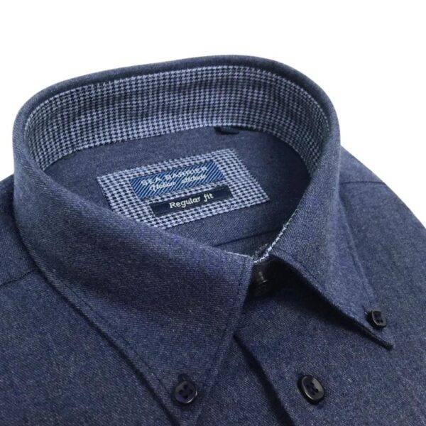 Camicie CAMICIA UOMO BUTTON DOWN FLANELLA COTONE SEA BARRIER TRASIMENO